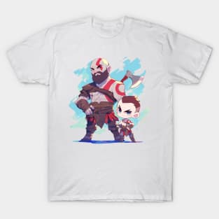 kratos and atreus T-Shirt